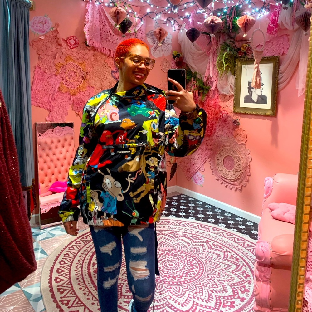 Vintage Members Only Nickelodeon Coat